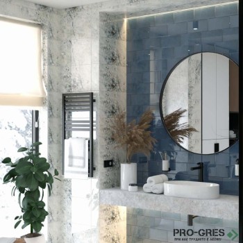 Плочки за баня Dune Baikal Blue 30×90 см