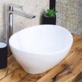 Мивка за баня, бял порцелан, за плот 40х34см ESPE 1124W