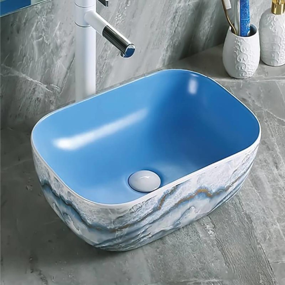 Мивка за баня,тип купа 40х32см ESPE 3109 BL
