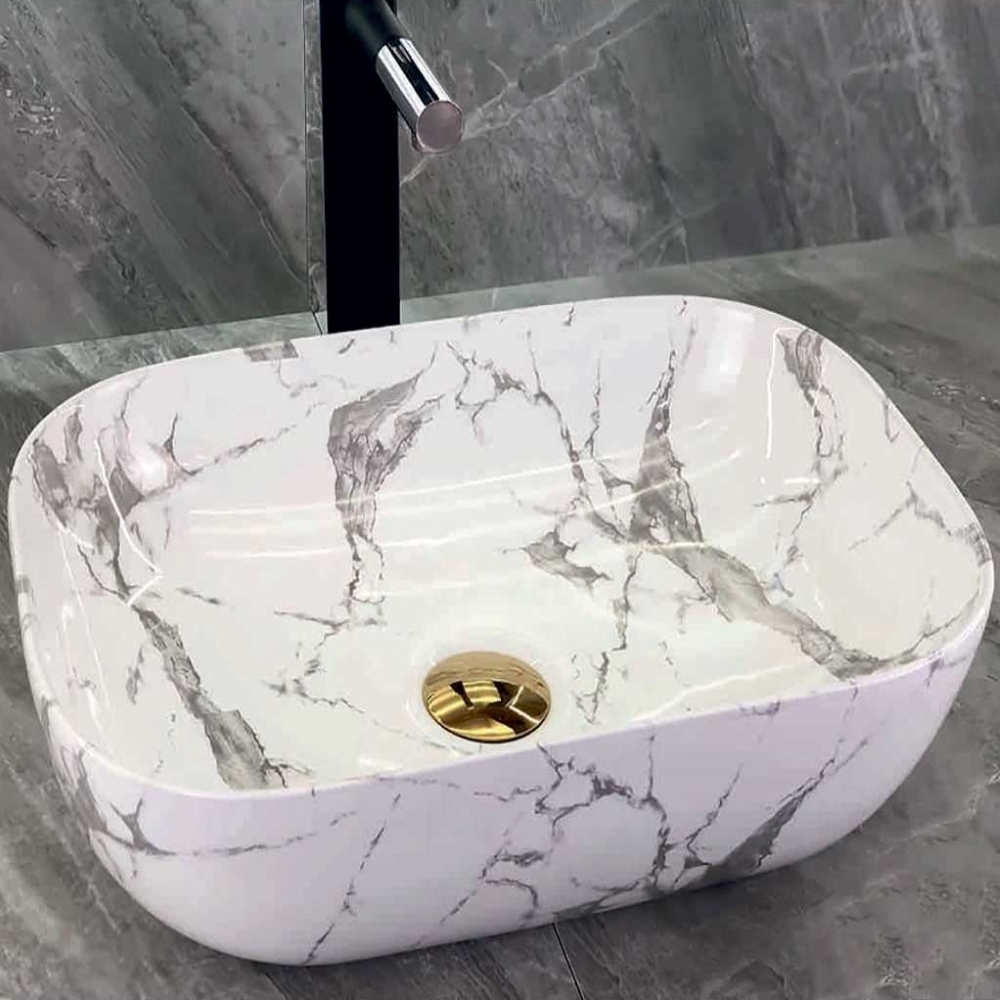 Мивка за баня,тип купа 45х33см ESPE 3109В