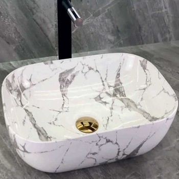Мивка за баня,тип купа 45х33см ESPE 3109В