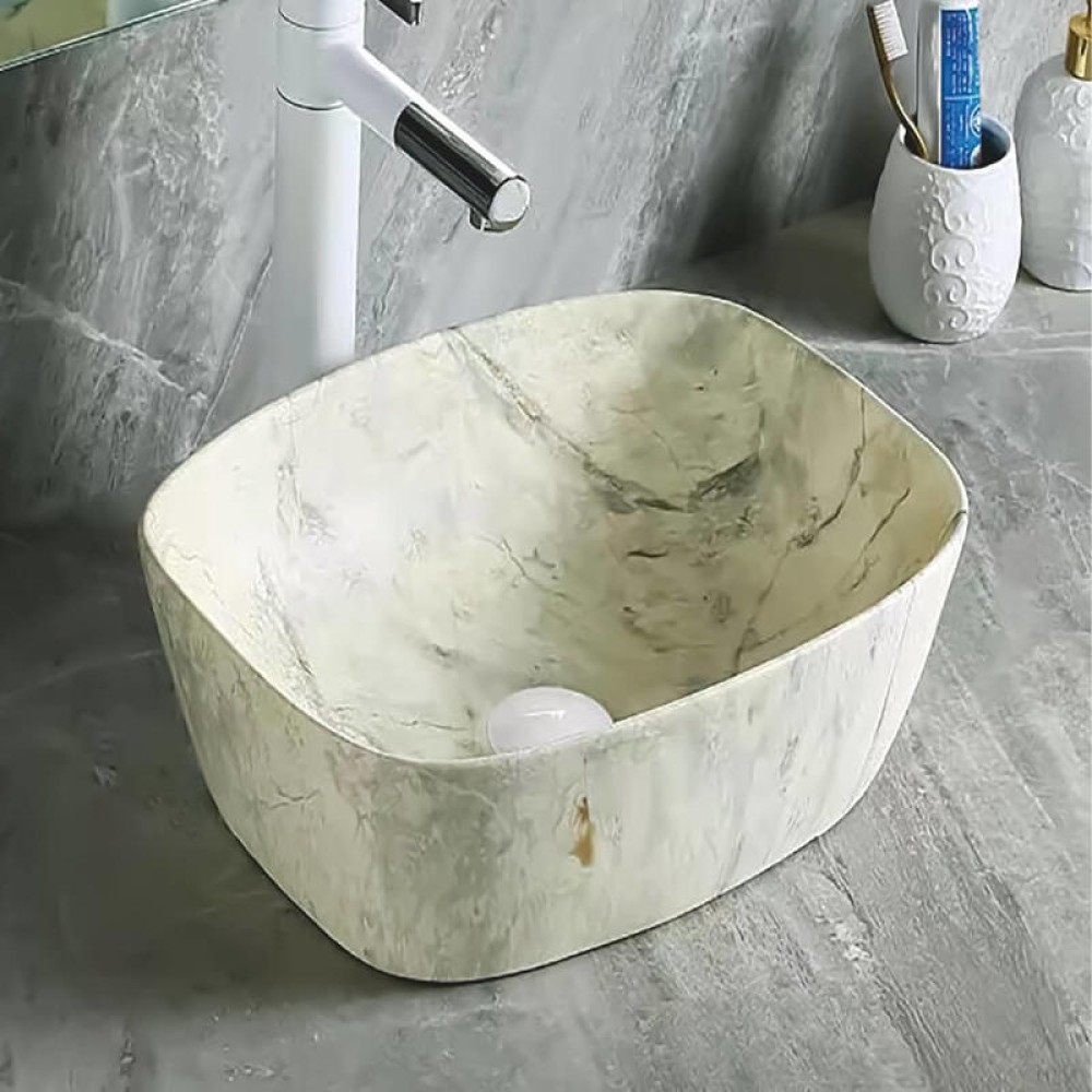 Мивка за баня, скален доломит 40х32см Espe 3137B-2