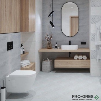 Плочки за баня Ecoceramic Eclectic Perla 25×70 см