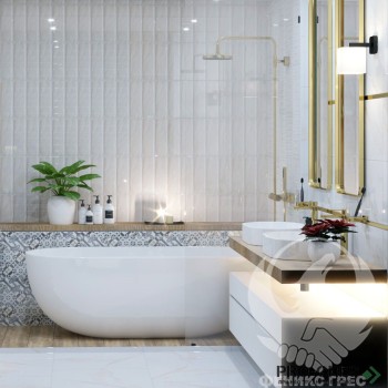 Плочки за баня Ecoceramic Essential Gold 33.3×55 см