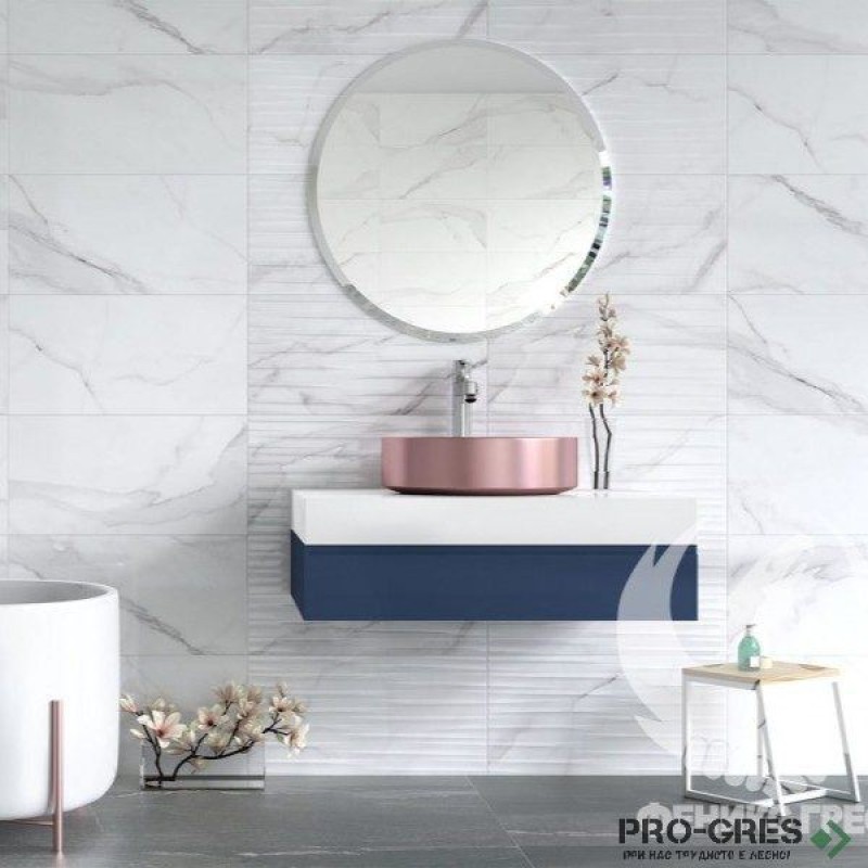 Плочки за баня Ecoceramic Essential White 33.3×55 см Плочки за баня Ecoceramic Essential White 33.3×55 см