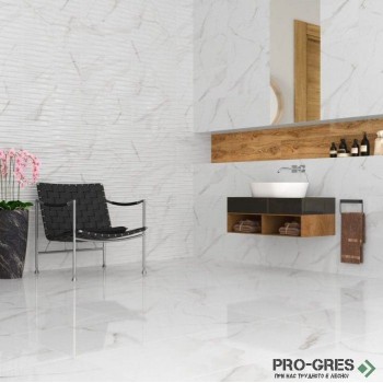 Плочки за баня Ecoceramic Essential White 25×70  см
