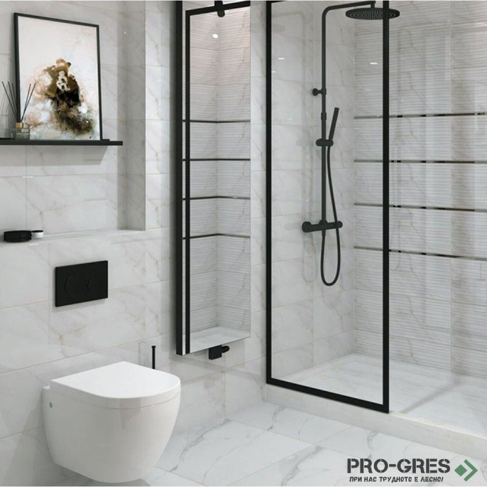 Плочки за баня Ecoceramic Essential White 25×70 см Плочки за баня Ecoceramic Essential White 25×70 см