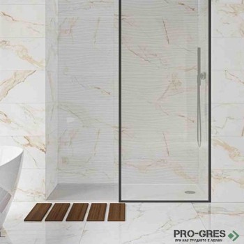Плочки за баня Ecoceramic Marshall Gold 20×60 см