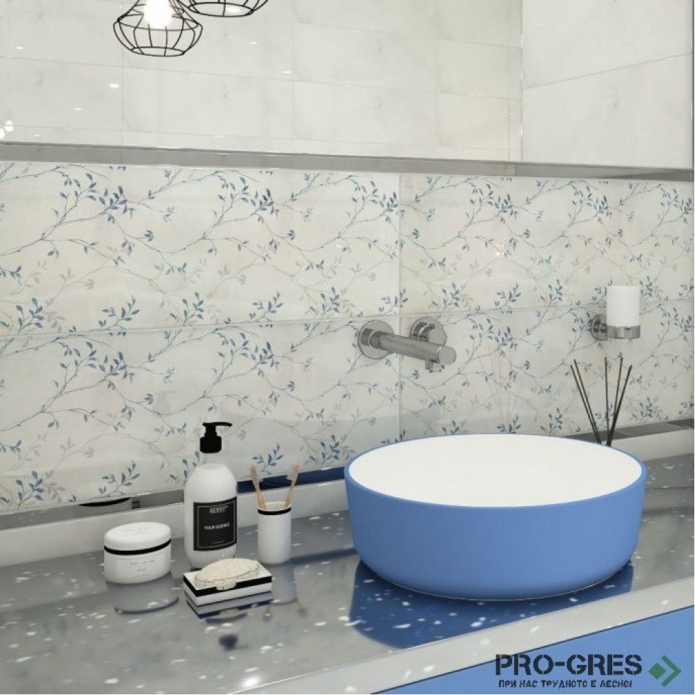 Плочки за баня Ecoceramic Mirage Cold 25×70 см Плочки за баня Ecoceramic Mirage Cold 25×70 см