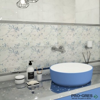 Плочки за баня Ecoceramic Mirage Cold 25×70 см