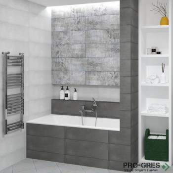 Плочки за баня Ecoceramic Natur Noir 25×75 см