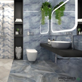 Плочки за баня Ecoceramic Onice Cold 30×90 см