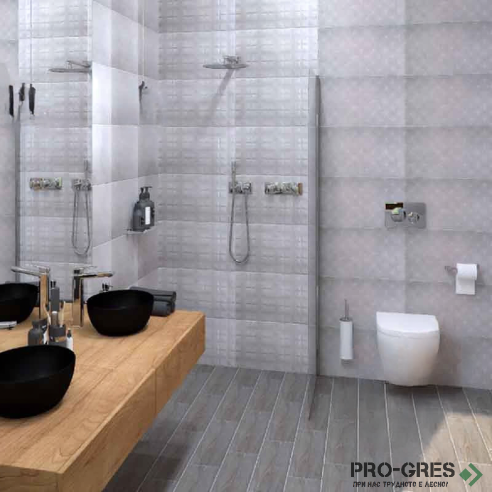 Плочки за баня Ecoceramic Subway Gris 33.3×55 см Плочки за баня Ecoceramic Subway Gris 33.3×55 см