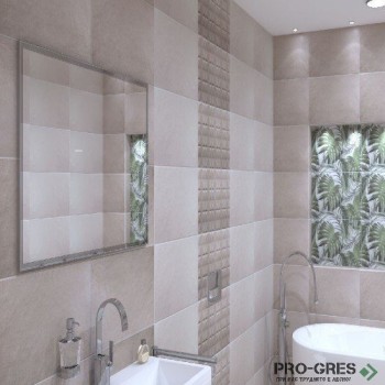 Плочки за баня Ecoceramic Subway Noce 33.3×55 см