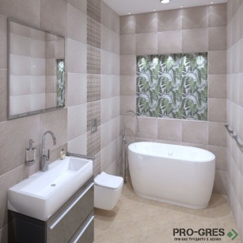 Плочки за баня Ecoceramic Subway Noce 33.3×55 см