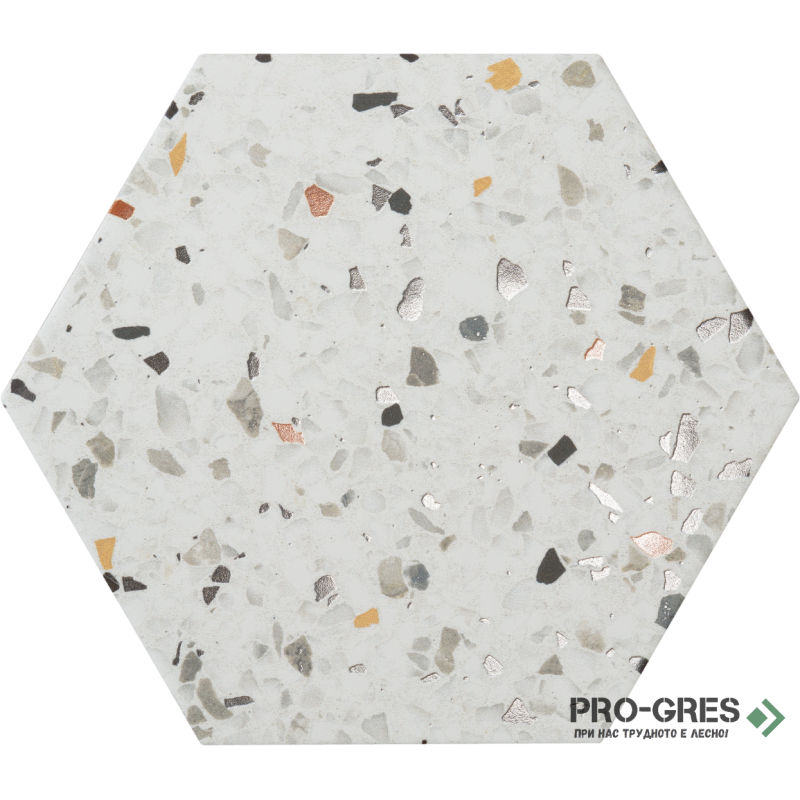 Гранитогрес Tempo Mix Hex 20×24 см