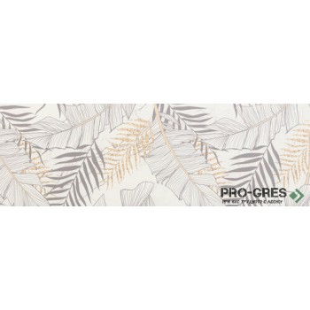 Фаянс Amposta Decor Hojas Silver 30×90 см
