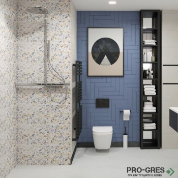 Плочки за баня El Molino Colmar Grey 30×90 см