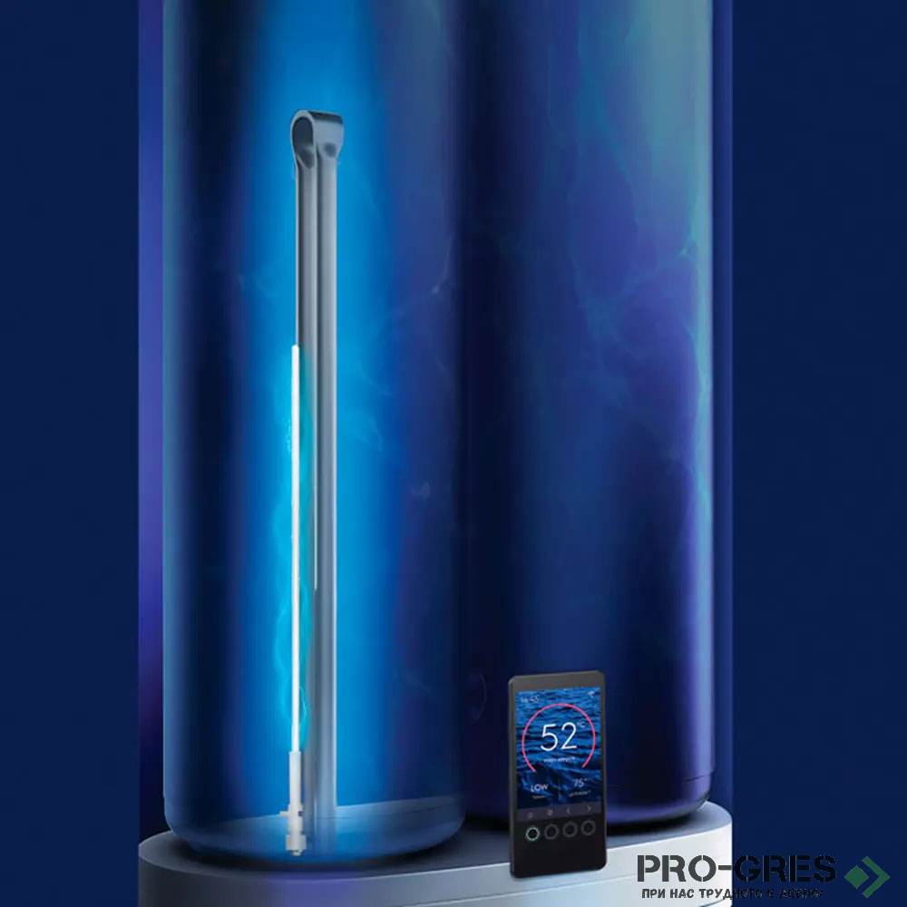 Електрически бойлер с инверторно управление Electrolux, EWH 80 SI BE, 65 литра, 2000 W, сух нагревател, Wi-Fi, мултипозиционен, черен