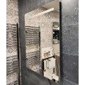 Oгледало с музика,нагревател и осветление Elsbanys,Leo 2801
