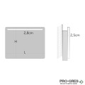 Огледало с музика,нагревател и LED осветление 80x80см Elsbanys .Leo 21811