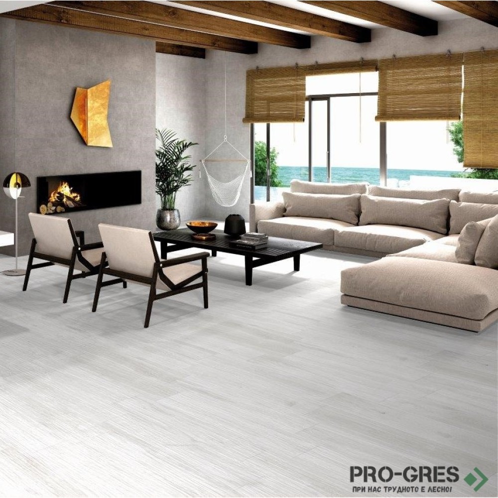 Гранитогрес Emotion Ceramics-HARDY BLANCO 15,3x58,9