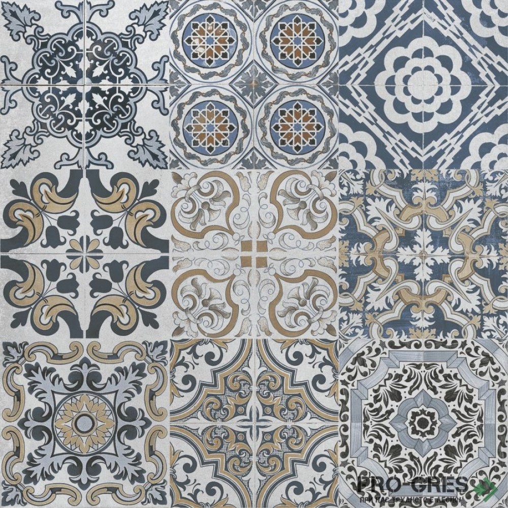 Гранитогрес матиран Emotion Energy Decor Blanco 60x60