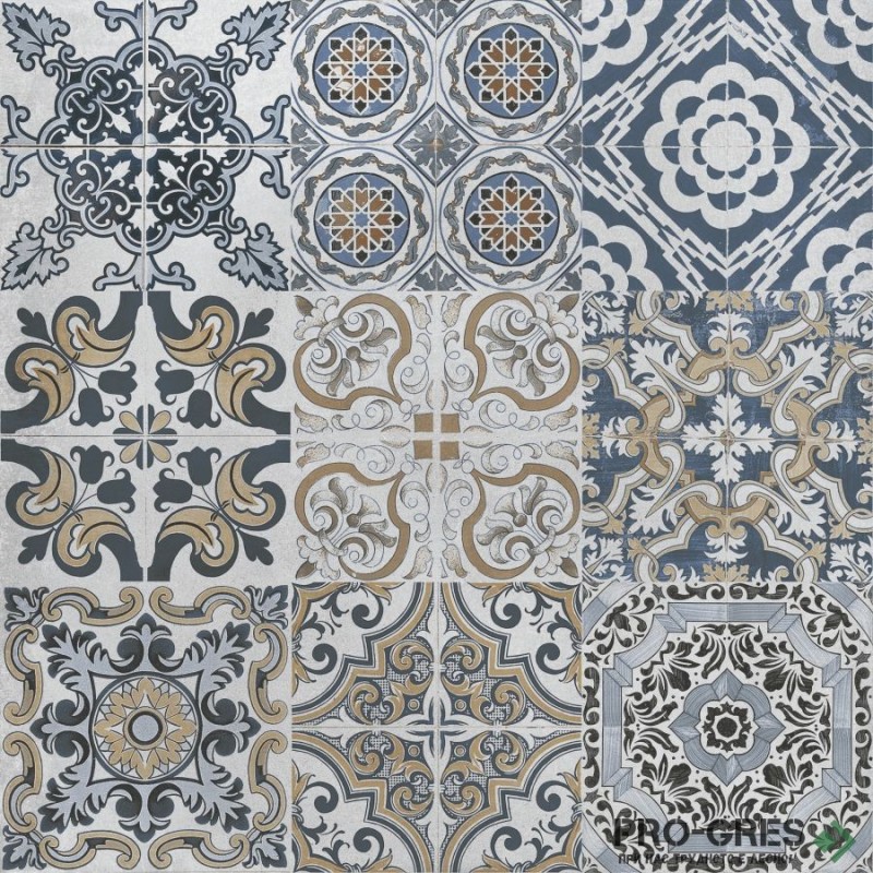 Гранитогрес матиран Emotion Energy Decor Blanco 60x60