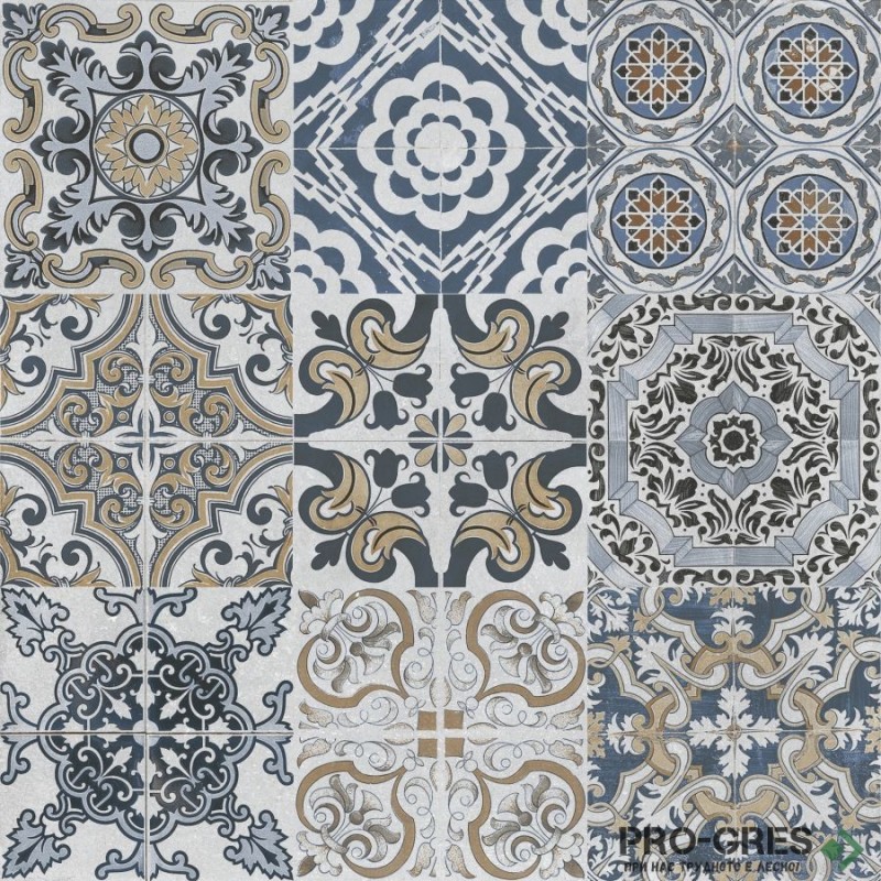 Гранитогрес матиран Emotion Energy Decor Blanco 60x60