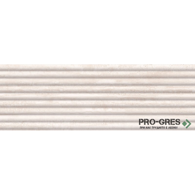 Фаянс Borgo Fluted Beige Matt 30×90 см