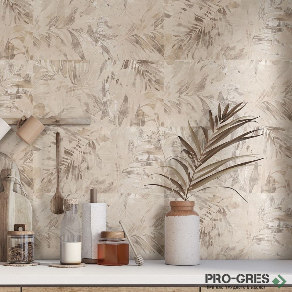 Фаянс калиброван Emoution ,Energy Ivory Jungle 30x60