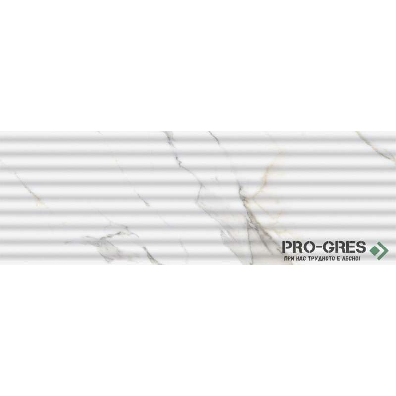 Фаянс Vogue Fluted Oro Brillo 30×90 см