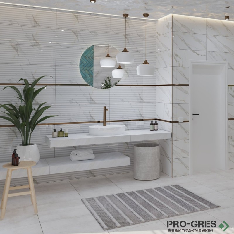 Плочки за баня Emotion Voque Oro 30×90 см Плочки за баня Emotion Voque Oro 30×90 см
