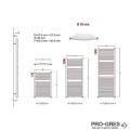 Лира за баня Ercos Tekno, 600×1200мм ASTCC6001200