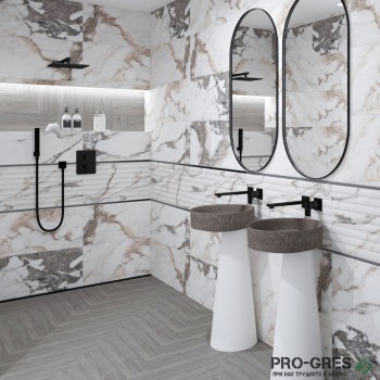 Плочки за баня Stile Ceramic Natra 35×90 см