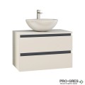 Шкаф за баня 70 см 2 чекмеджета,  FLEXMEBEL, SOUL, F702CSOU
