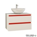 Шкаф за баня 70 см 2 чекмеджета,  FLEXMEBEL, SOUL, F702CSOU