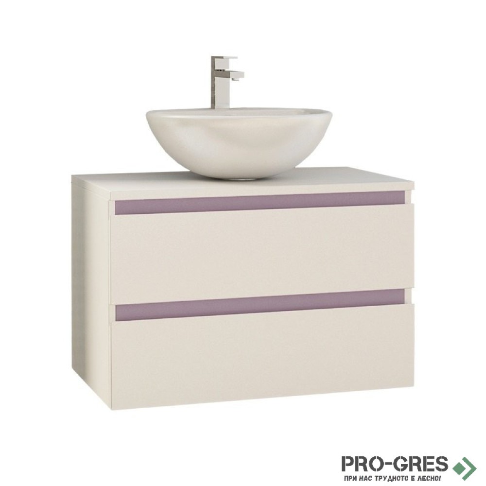 Шкаф за баня 70 см 2 чекмеджета,  FLEXMEBEL, SOUL, F702CSOU