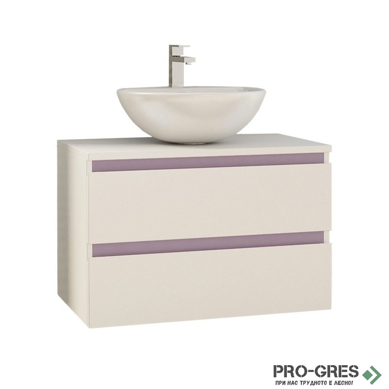 Шкаф за баня 70 см 2 чекмеджета,  FLEXMEBEL, SOUL, F702CSOU