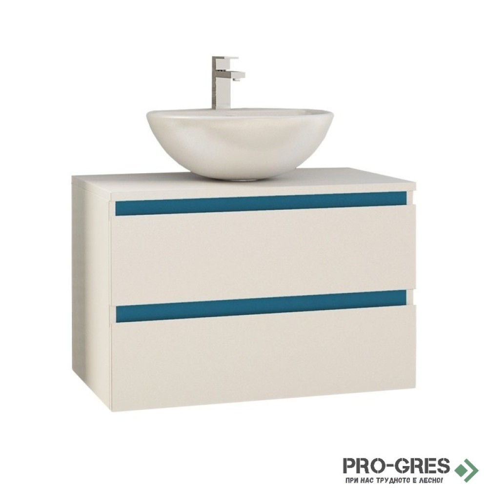 Шкаф за баня 70 см 2 чекмеджета,  FLEXMEBEL, SOUL, F702CSOU