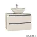 Шкаф за баня 70 см 2 чекмеджета,  FLEXMEBEL, SOUL, F702CSOU