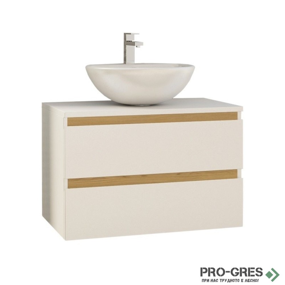 Шкаф за баня 70 см 2 чекмеджета,  FLEXMEBEL, SOUL, F702CSOU