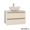 Шкаф за баня 70 см 2 чекмеджета,  FLEXMEBEL, SOUL, F702CSOU