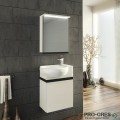 Шкаф за баня 45 см 1 вратa с мивка порцелан, FLEXMEBEL, ROSA, F451DROS