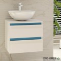 Шкаф за баня 50 см 2 чекмеджета, FLEXMEBEL, SOUL,  F502CSOU