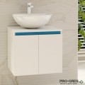 Шкаф за баня 50 см 2 вратички, FLEXMEBEL, SOUL, F502DSOU