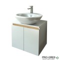 Шкаф за баня 50 см 2 врати,  FLEXMEBEL, TULIP, F502DTUL