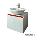 Шкаф за баня 50 см 2 врати,  FLEXMEBEL, TULIP, F502DTUL
