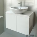 Шкаф за баня 65 см 2 врати,  FLEXMEBEL, TULIP, F652DTUL