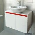 Шкаф за баня 65 см 2 врати,  FLEXMEBEL, TULIP, F652DTUL